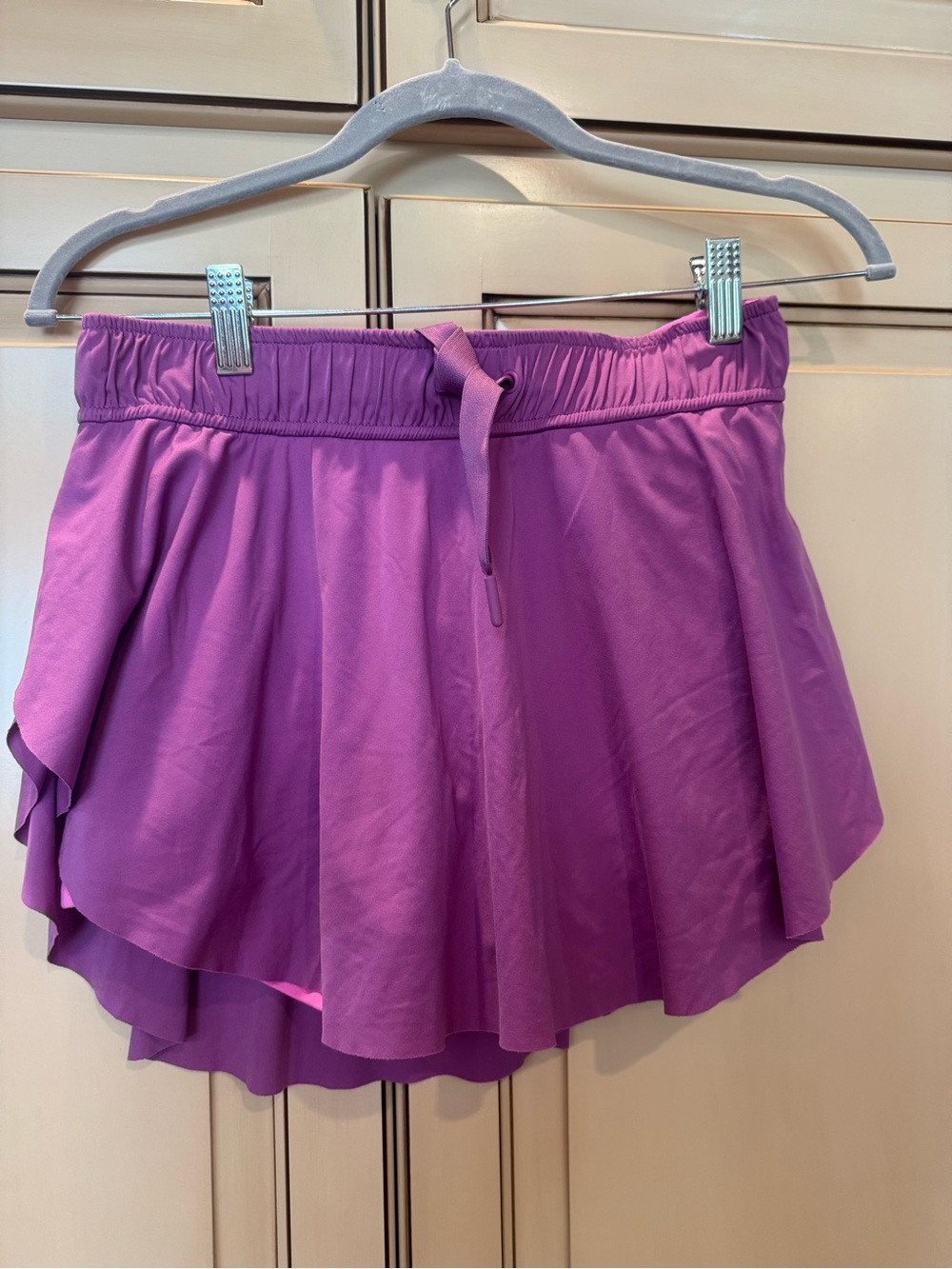 FP Movement by Free People Violet Layered Athletic Skort
